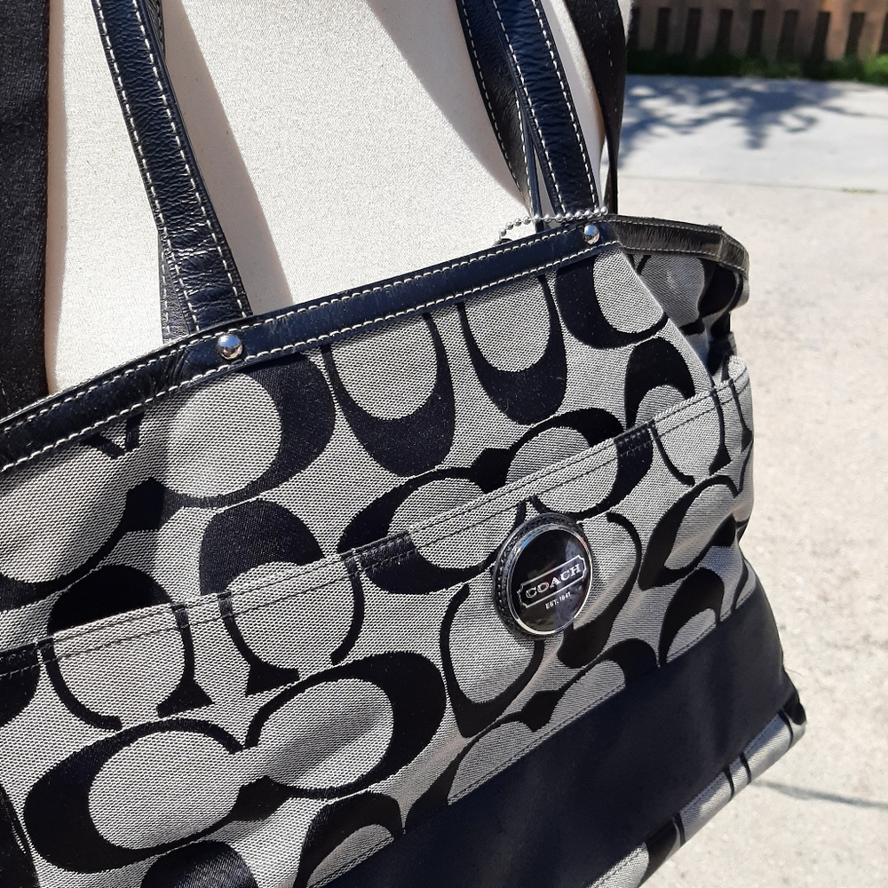 Coach Diaper / Laptop Bag Gem